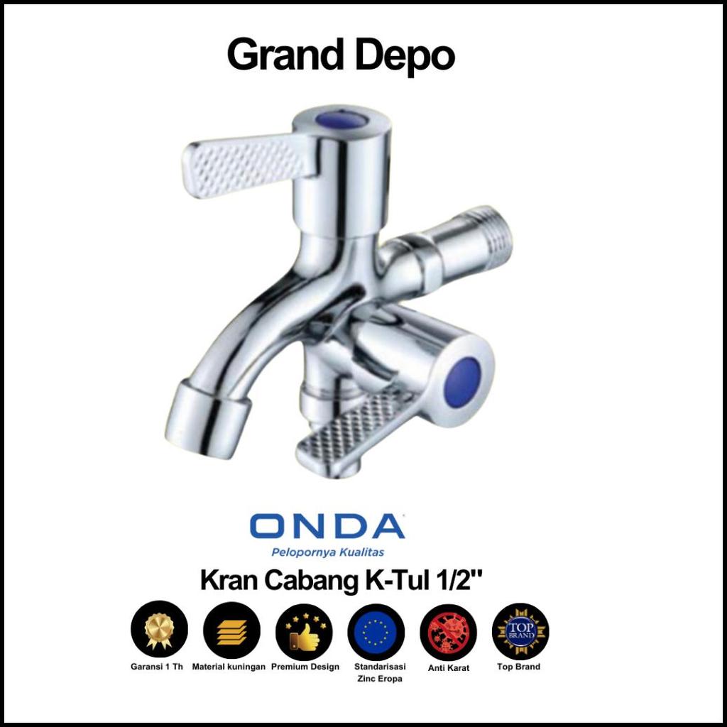 Onda Kran Cabang K-Tul 1/2" / Kran Cabang Onda / Kran Air Onda