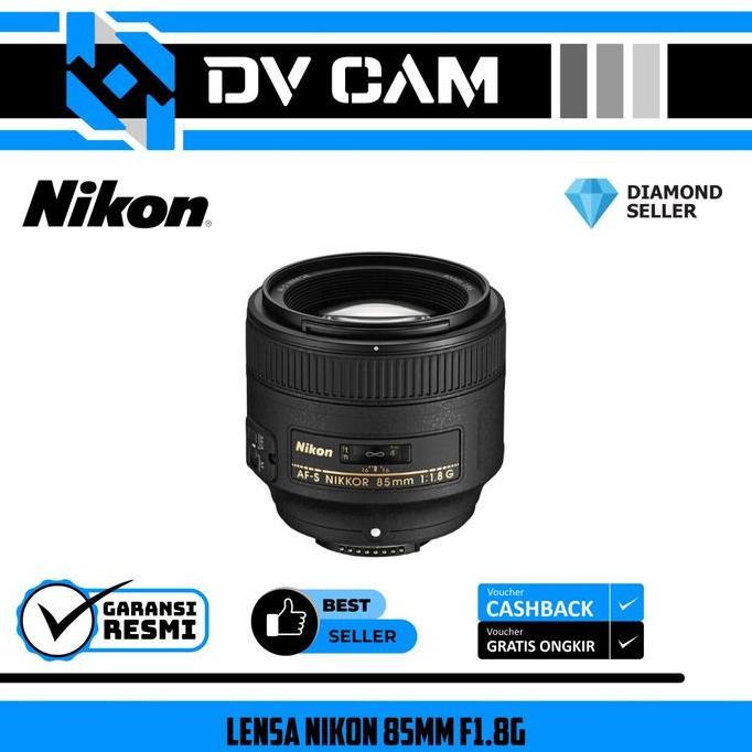 LENSA NIKON 85MM F1.8G / NIKON 85MM