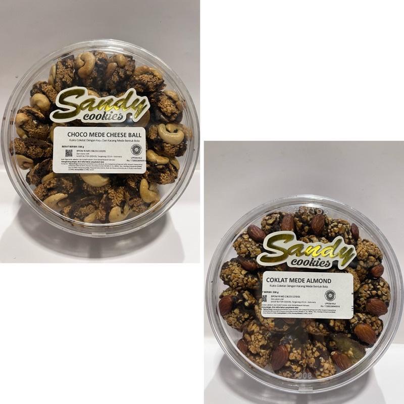 Sandy Cookies Premium (Gold) Exp Panjang (Toples Sedang Tin (Nastar / Kastengel / Putri Salju / Salj