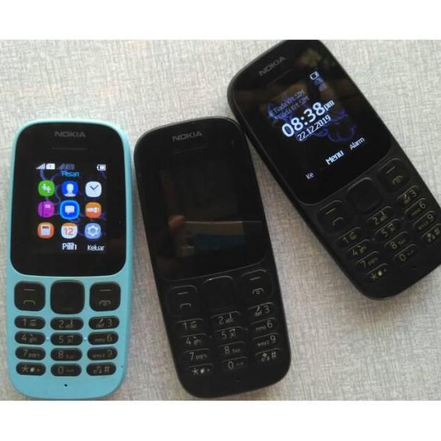 HP jadul Nokia 105/106 dual sim bekas original berkualitas