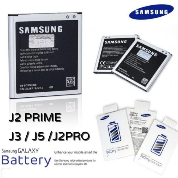 BATRE SAMSUNG J2 PRIME/ J5/ J3/ GRAND PRIME/ J2 PRO BATERAI BATRE