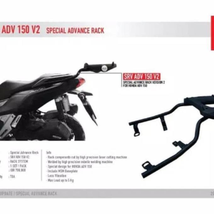 TERMURAH - breket box adv 150 givi