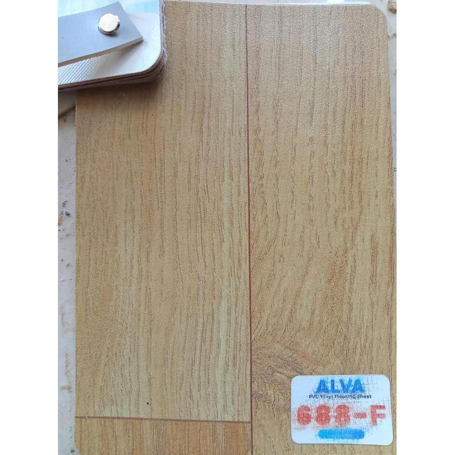 Lantai Vinyl karpet Korea Vinil - Vynil Kayu embossed