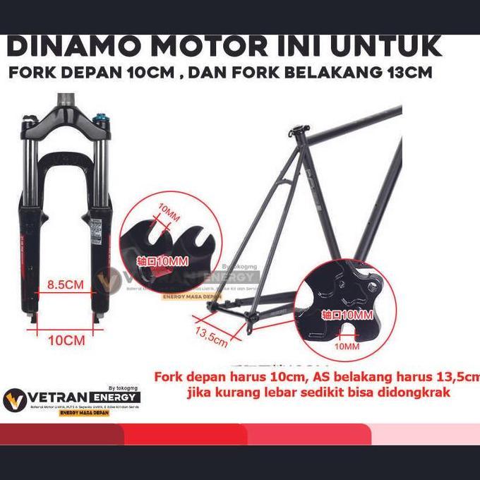 DINAMO REAR HUB FRONT HUB ebike sepeda listrik 250w 350w 36/48v   48v / 500w freewheel bldc brushles