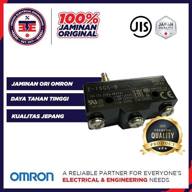 Promo OMRON Z-15GS-B Limit Switch Original Omron Diskon
