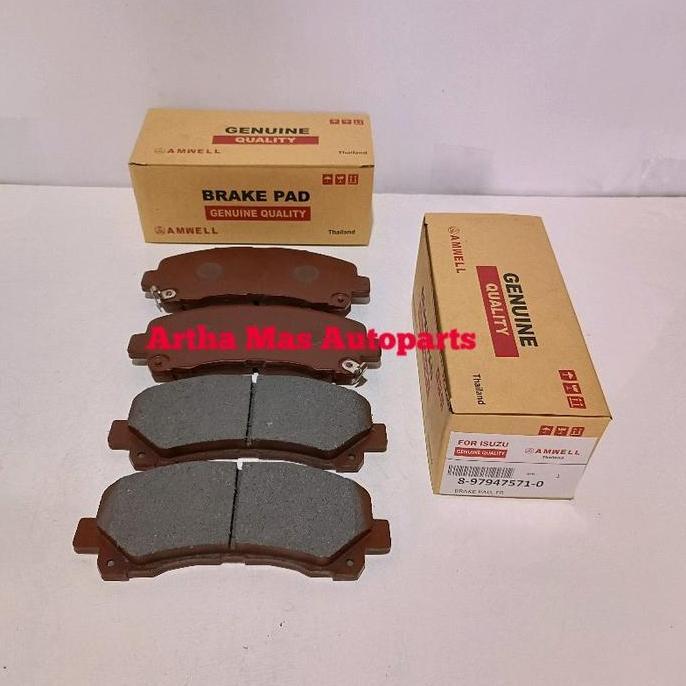 DS239 >> KAMPAS REM DEPAN ISUZU MUX BRAKE PAD ISUZU MUX CAKRAM
