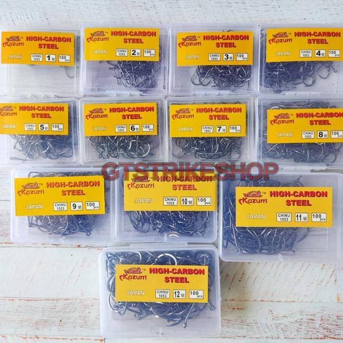 Mata kail pancing carbon Vezel Kazuri Kazurri 1053 (chinu ring) Box/ K