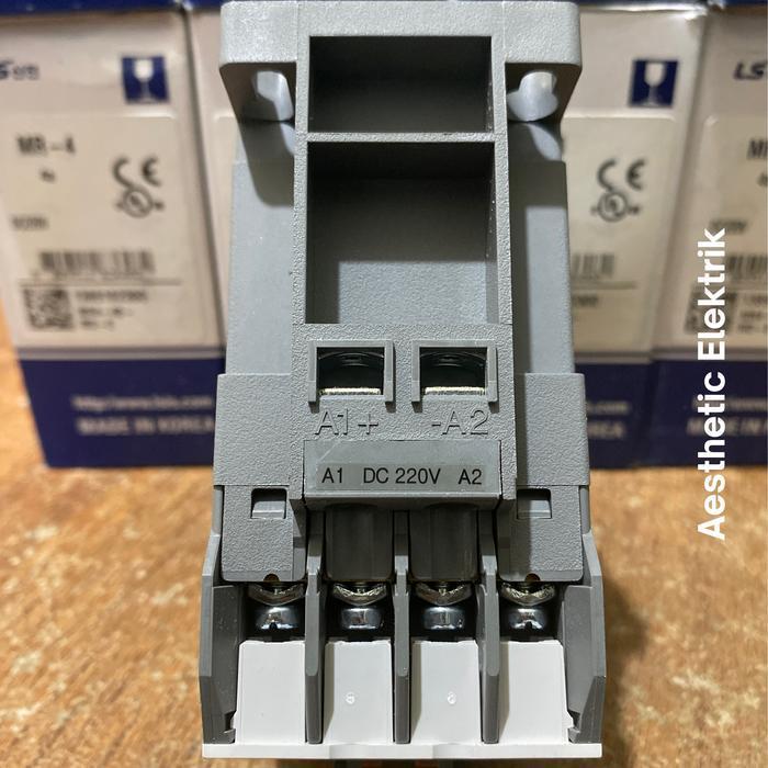 Kontaktor/Contactor Relay Ls Mr-4 4P Dc220V Original New Stok