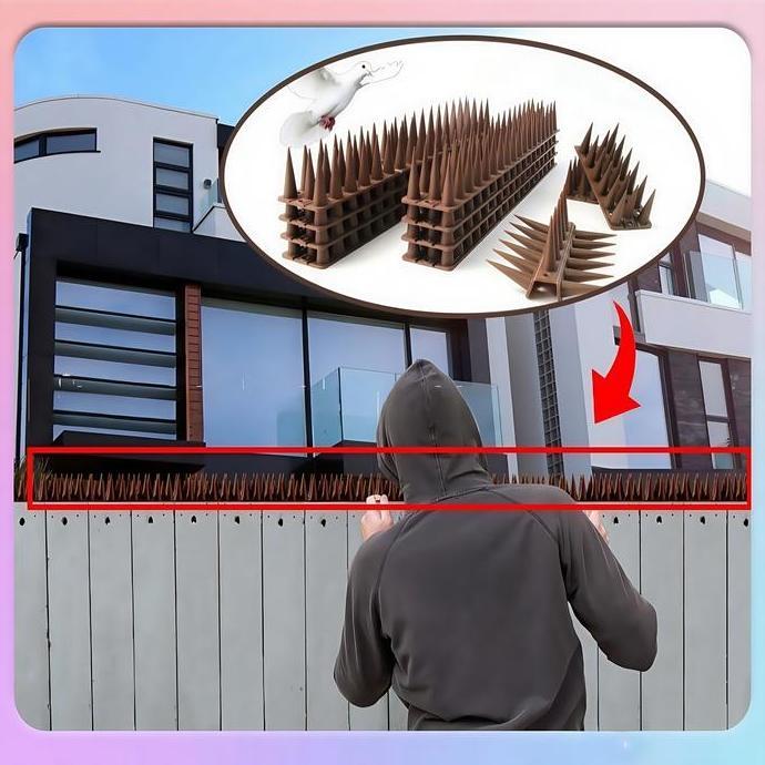SOLALA Pengusir Burung Duri Paku Pengusir Burung Pengusir Burung Balkon Rumah Pengusir Burung Anti M