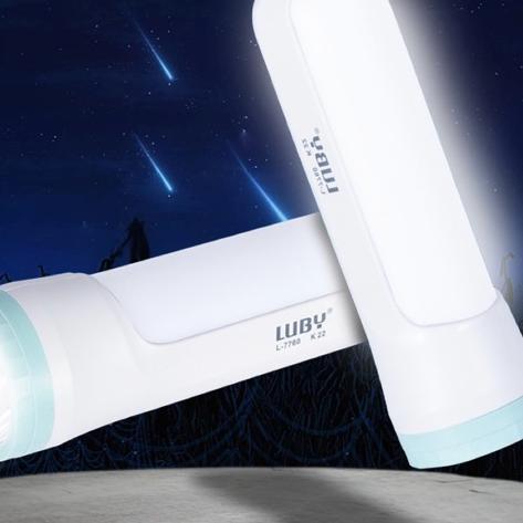 Lampu Senter Emergency Luby L7760 Lampu Senter Charge Luby L-7760