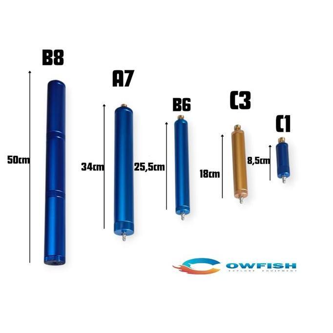 OCARA Cowfish Air Filter Udara Single Compressor Breathing Air PCP Filter Kompresor Scuba Diving Nel