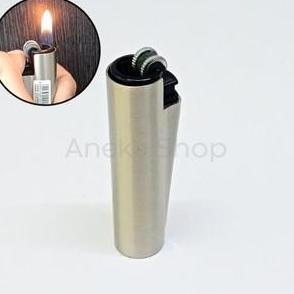 Putusetiawan898 - Korek Api Reguler Flame Clipper Metalic Lighter