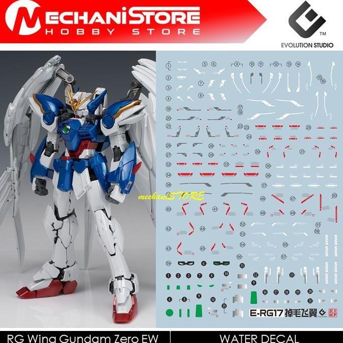 EVO Decal RG - RG17 Wing Gundam Zero EW