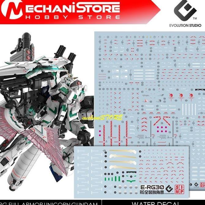 EVO Decal RG - RG30 Full Armor Unicorn Gundam