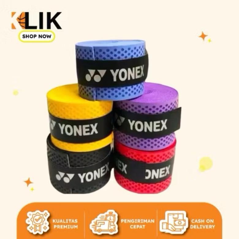 GRIP RAKET BADMINTON IMPORT KARET BULAT YONEX ISI 60