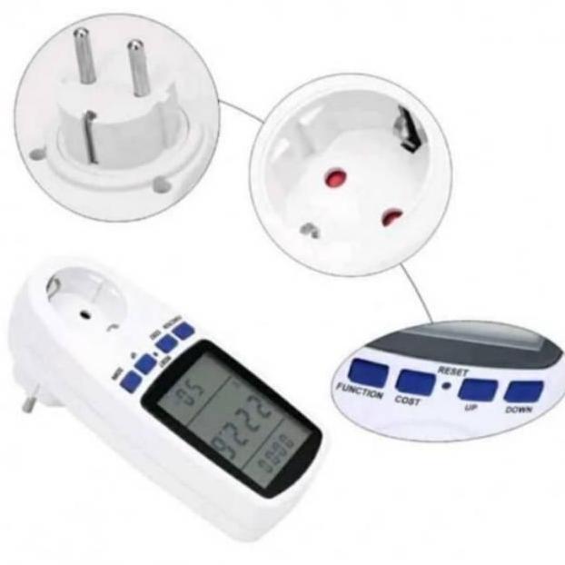 Watt meter Pengukur listrik Kwh digital Power Meter Volt Ampere Watt Meter tester