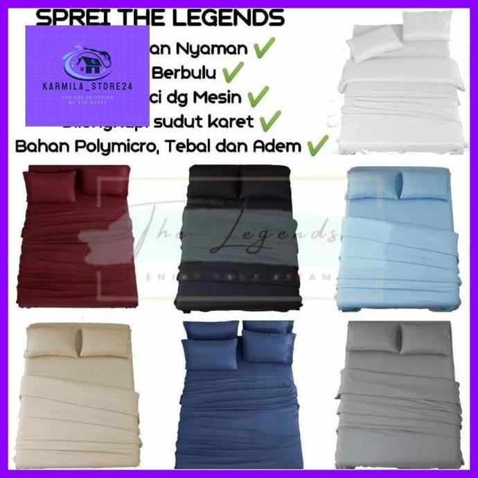 sprei polos single ukuran 160x200|sudut karet|halus|termurah|