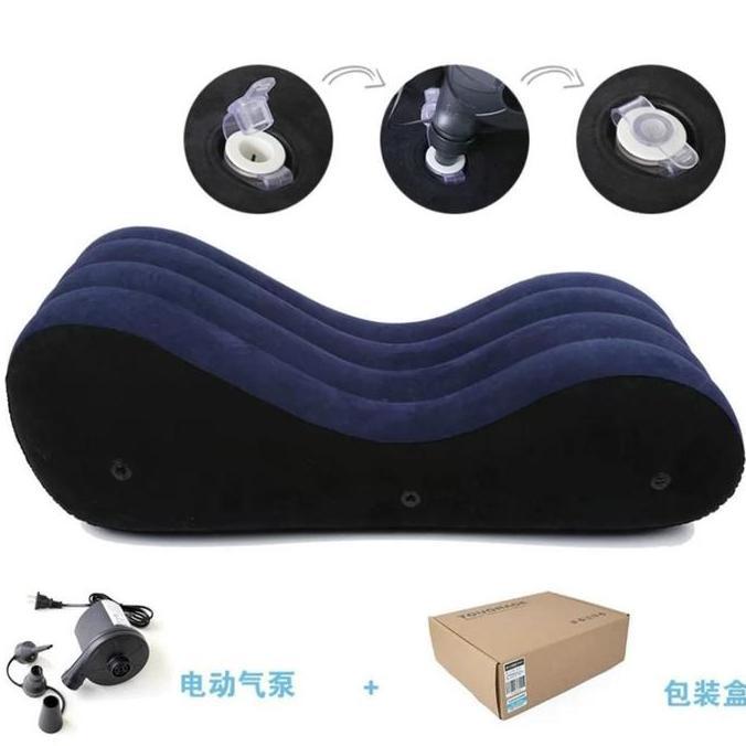 Air Sofa Portable Inflatable For Kamasutra With Pompa Angin LL