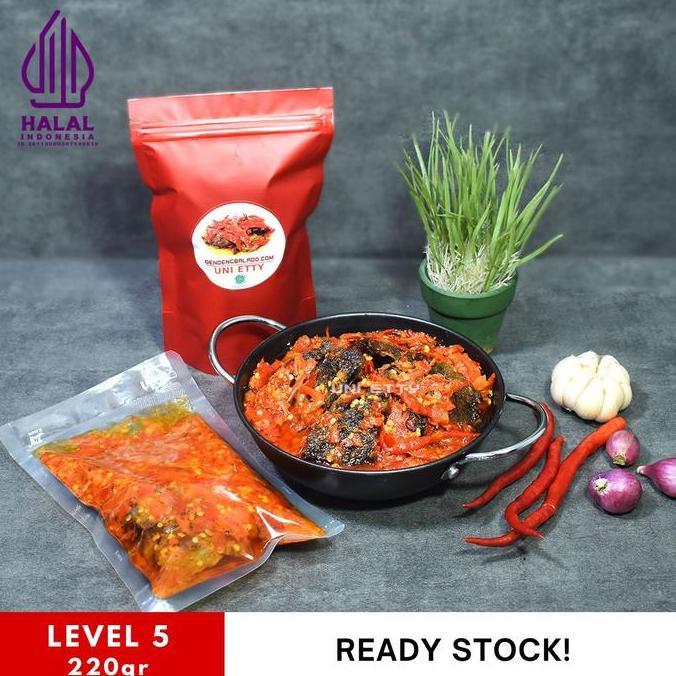 Dendeng Balado Lambok Batokok / Dendeng Basah (Cabe Merah) - ASLI PADANG - Siap Saji LA