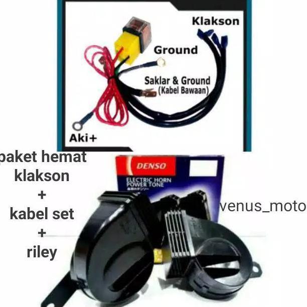# Klakson keong Denso klakson Denso waterproof klakson mobil motor denso original