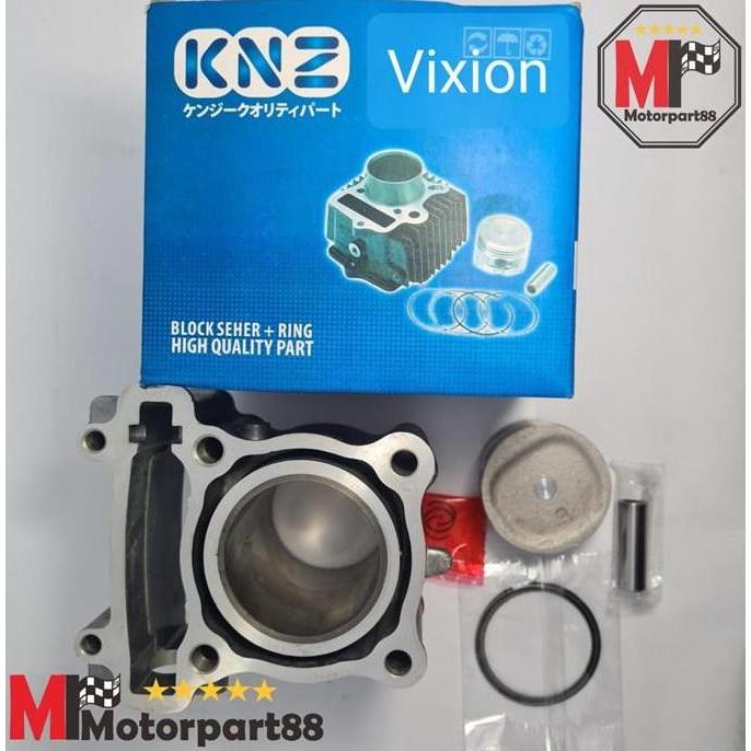 Blok Seher / Blok Cylinder / Blok Silinder Kit Assy VIXION old KNZ mot-88 Murah