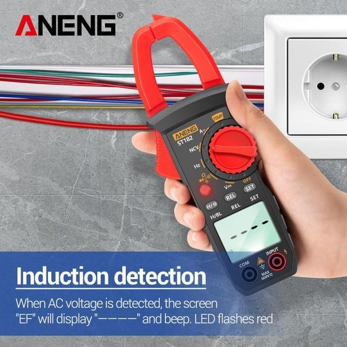 ANENG Digital Multimeter Voltage Tester Clamp Meter Auto Shutdown - ST182