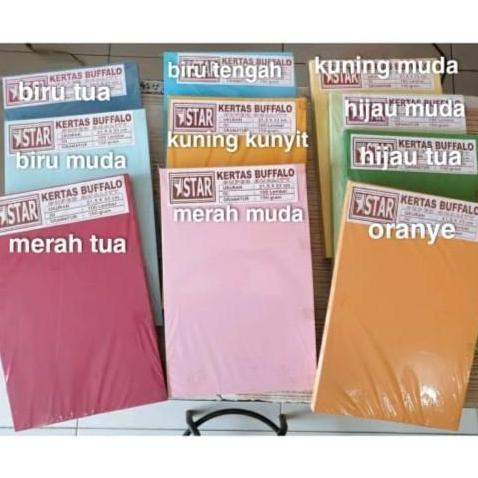 Kertas Buffalo All Color Uk. F4