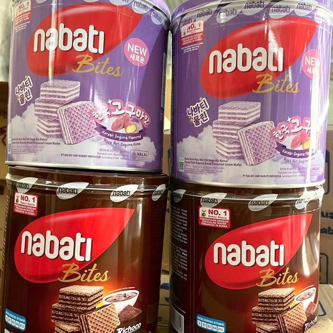 2 kaleng Wafer NABATI 287gram Termurah