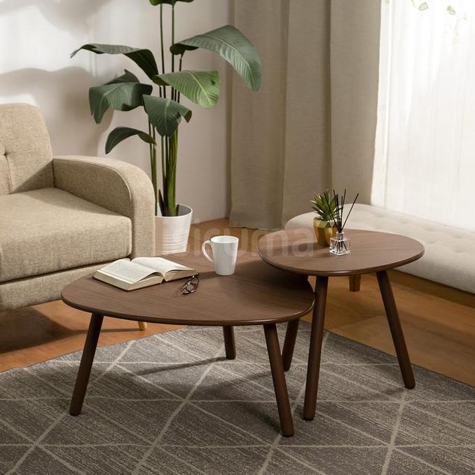 Meja Ruang Tamu Rak Coffee Table Minimalis Leonis - Isiruma Furniture