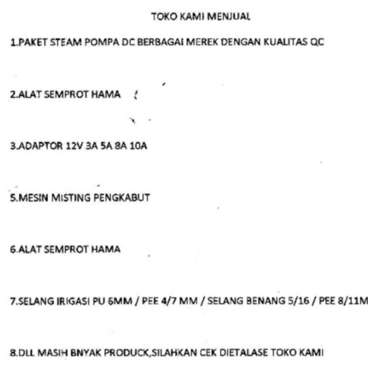 Mesin Pompa Air Dc 12V 320 Psi / Alat Cuci Stim Motor / Mobil / Ac / Dual Pump Steam Motor Lengkap