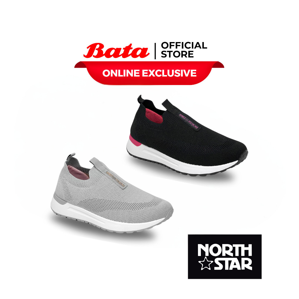 North Star - Barto "Anti Bacterial" Sepatu Slip On Sneakers Wanita