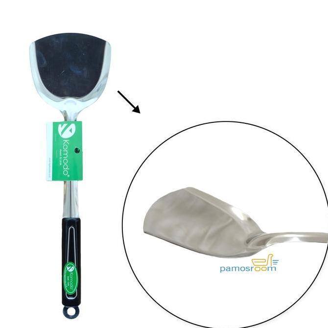Sedia Spatula Stainless Steel / Sodet Merek Komodo Murah | Original 100%