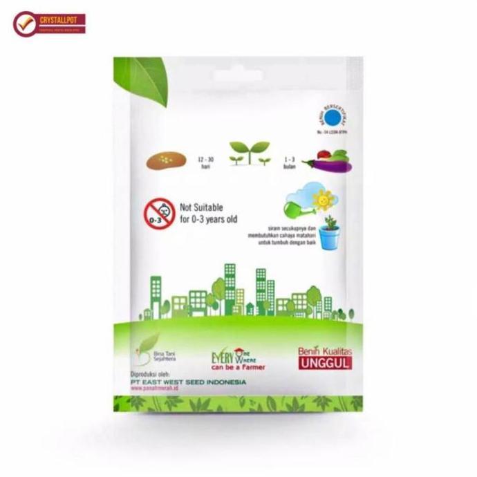 Grdwill- Benih Bibit Kangkung Bangkok Lp Cap Panah Merah - Kangkung Bangkok Lp