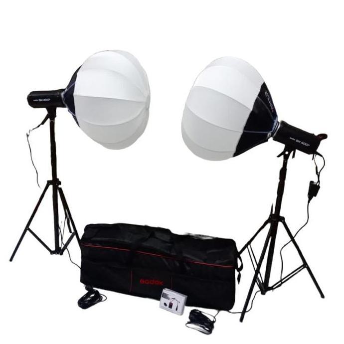 PAKET LAMPU STUDIO GODOX SK400II FREE STANDAR REFLECTOR PRODUK BARU