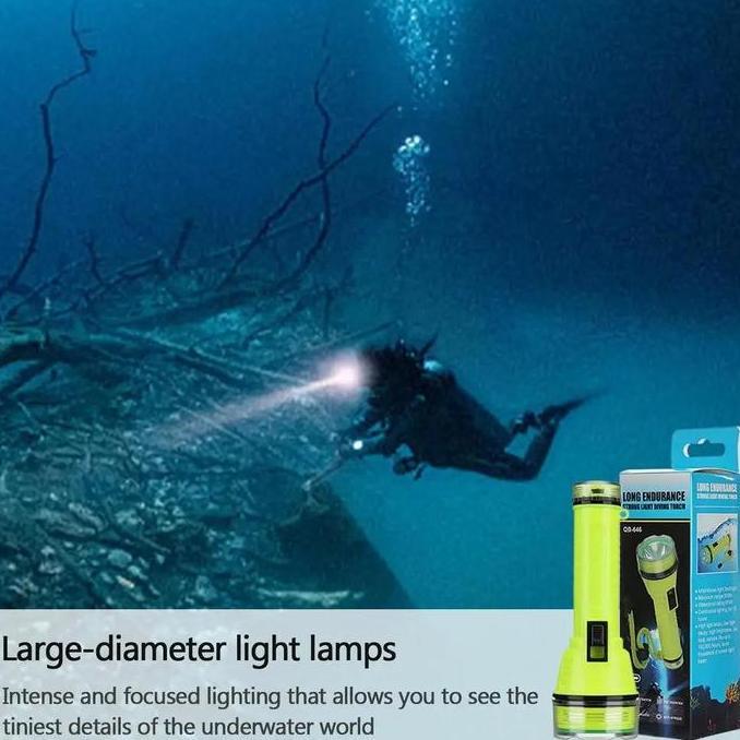 CIZARY senter selam diving light charging senter selam kepala,senter gengam selam