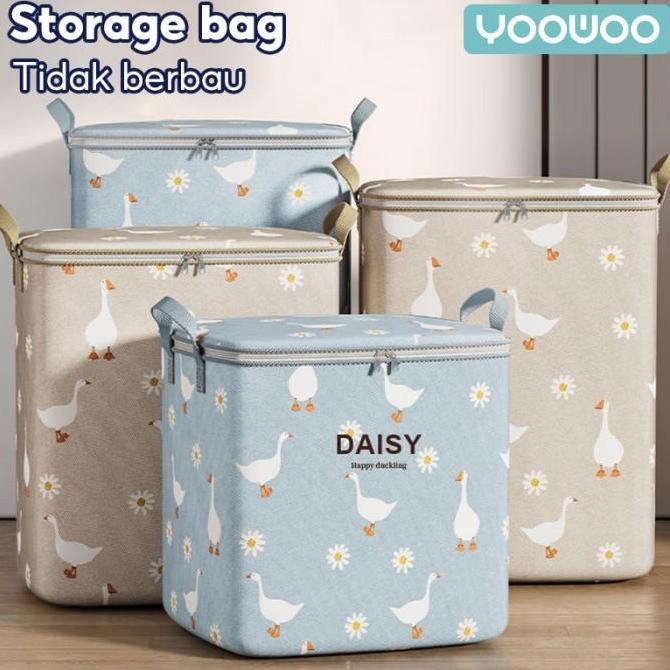 LOLY Box Penyimpanan Selimut Pakaian Organizer Box Jumbo