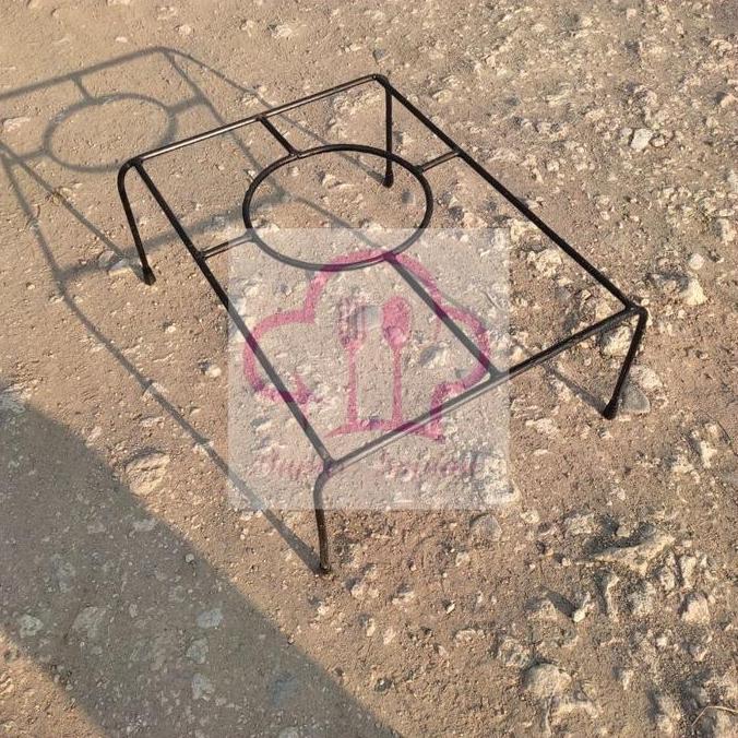 Tungku kompor rinnai kompor gas 1 & 2 tungku / rangka besi tangkringan kompor rinai double & single