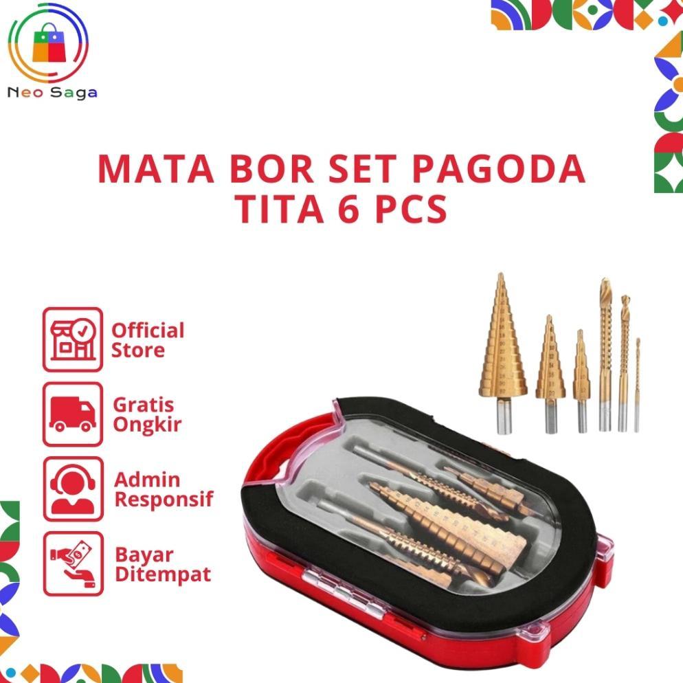6 pc set Mata Bor Set Pagoda/mata bor pagoda baja/mata bor pagoda 6 pc