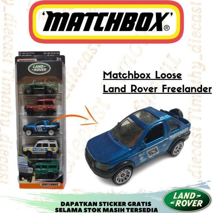 Promo MATCHBOX LAND ROVER LOOSE SVX DISCOVERY DEFENDER FREELANDER NINETY Diskon