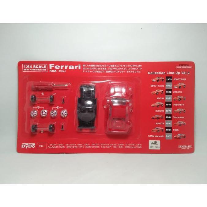 Promo Dydo Kyosho Diecast 1/64 Ferrari F355 1994 Merah Diskon