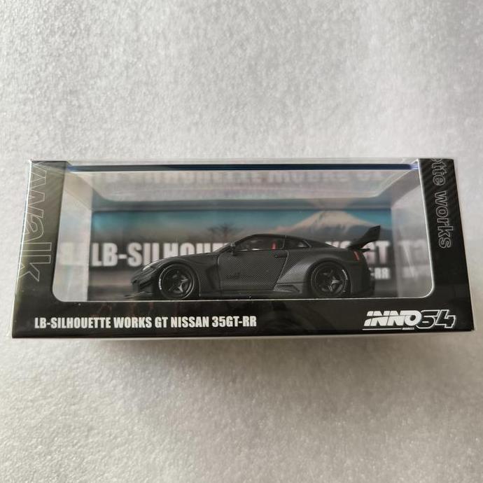 Promo INNO64 LBWK SUPER SILHOUETTE NISSAN GT-R R35 35GT-RR FULL CARBON Diskon