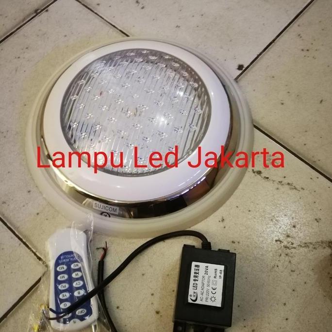 lampu kolam renang RGB 18watt 18w. lampu swimming poll RGB 18w 18watt terlaris