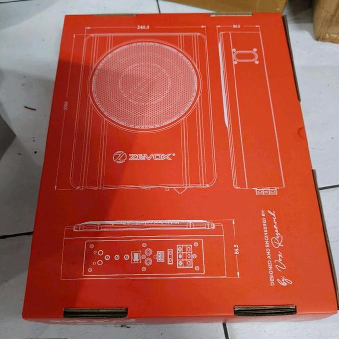 Subwoofer Kolong Vox Research Zevox ZV 8 Asp 8 inch box port