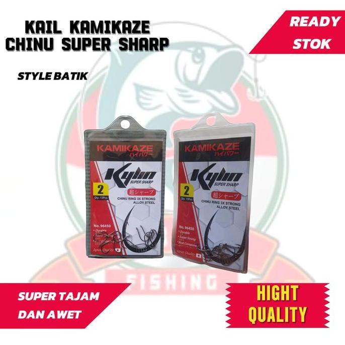 Mata Kail Pancing Super Tajam Kamikaze Model Batik Allshop