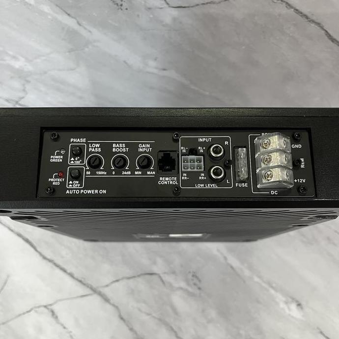 Subwoofer aktif slim kolong Audioteq 10inch mobil