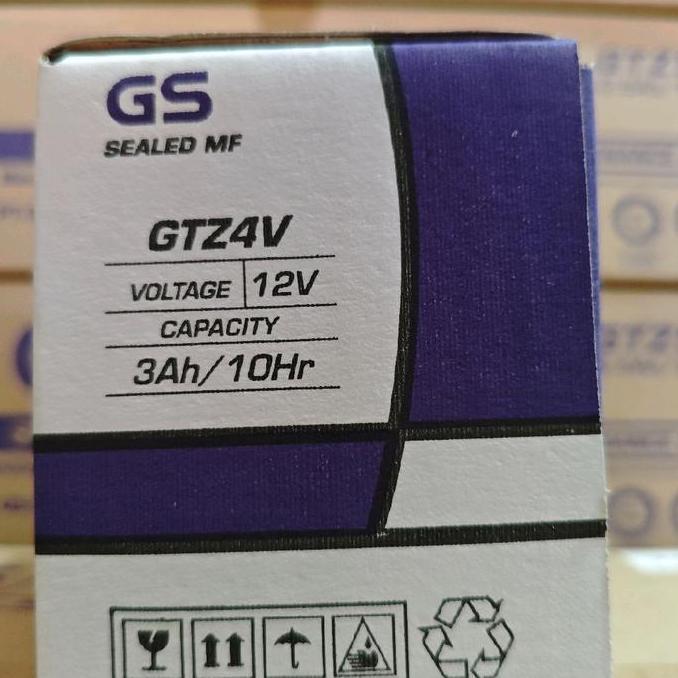 Promo Aki Motor Original GS Astra GTZ4V Diskon