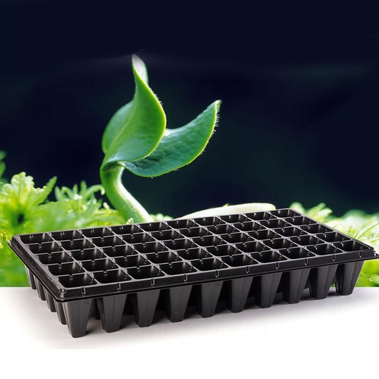 Bisa Cod (10Pcs)Tray Semai Pot Tray Penyemaian Bibit Tanaman Tray Semai Trai Semai With Holes No Hol