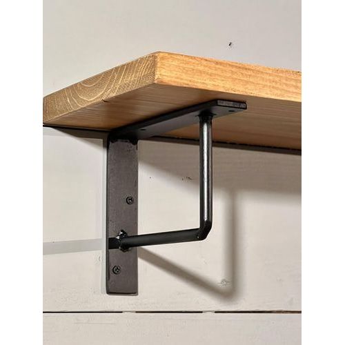 Rak besi siku penyangga tempel dinding / Bracket Besi Rak Dinding Siku Ambalan Susun Tebal