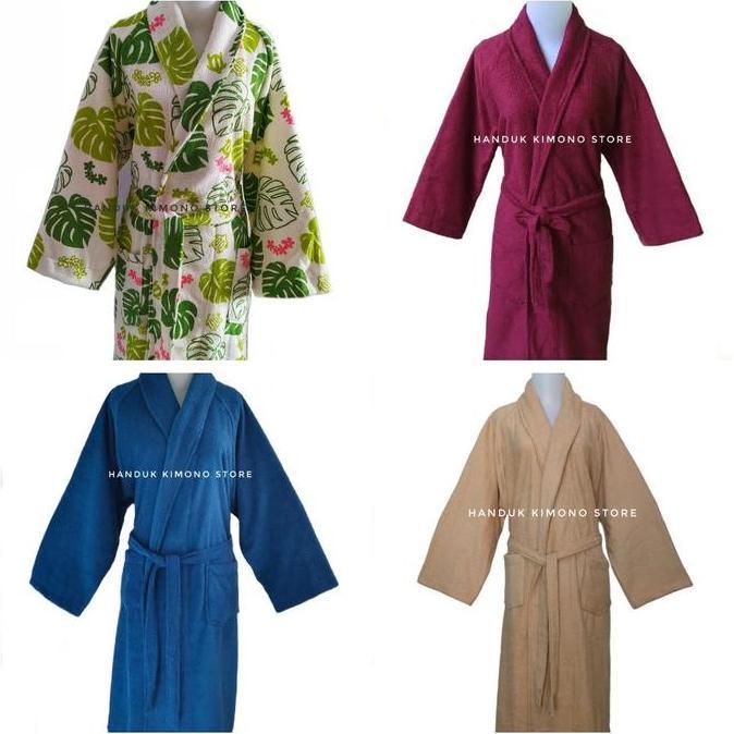 Handuk Kimono / Kimono Mandi Dewasa Size L Bahan 100% Katun Handuk