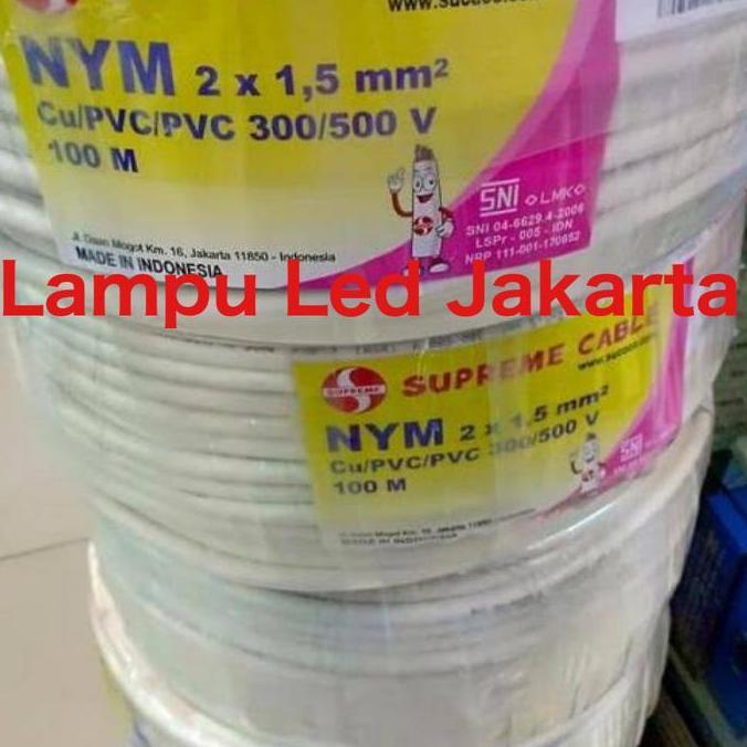 Kabel NYM supreme 2x1.5 100m. NYM supreme 2x1,5 100 meter ready